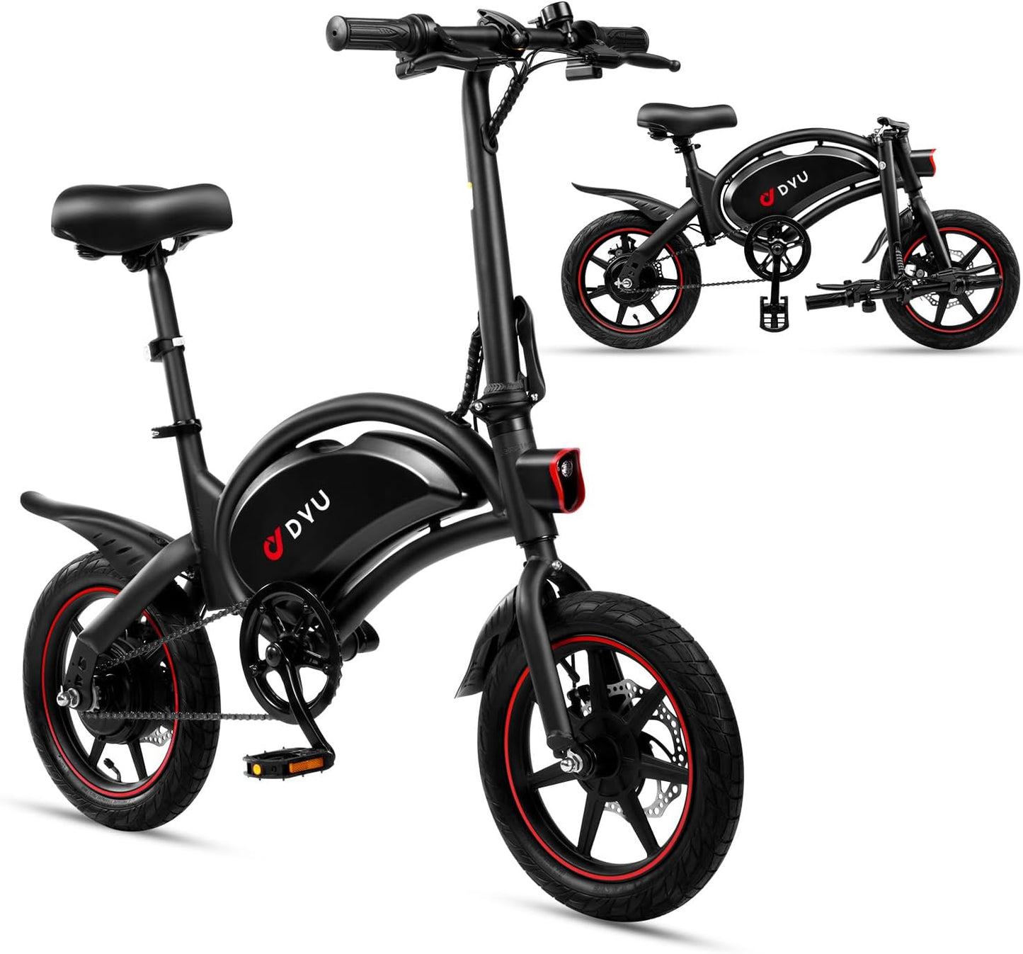 DYU D3F Electric Bike For Adults | 45km Long range