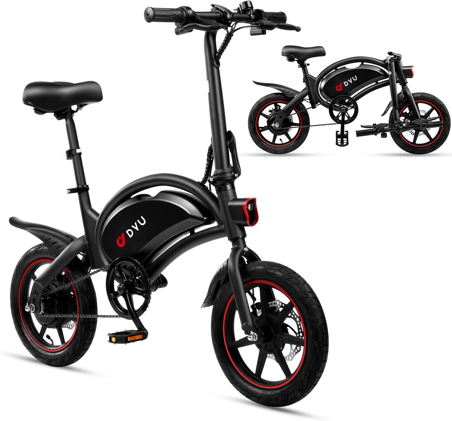 DYU D3F Electric Bike For Adults  | 45km Long range