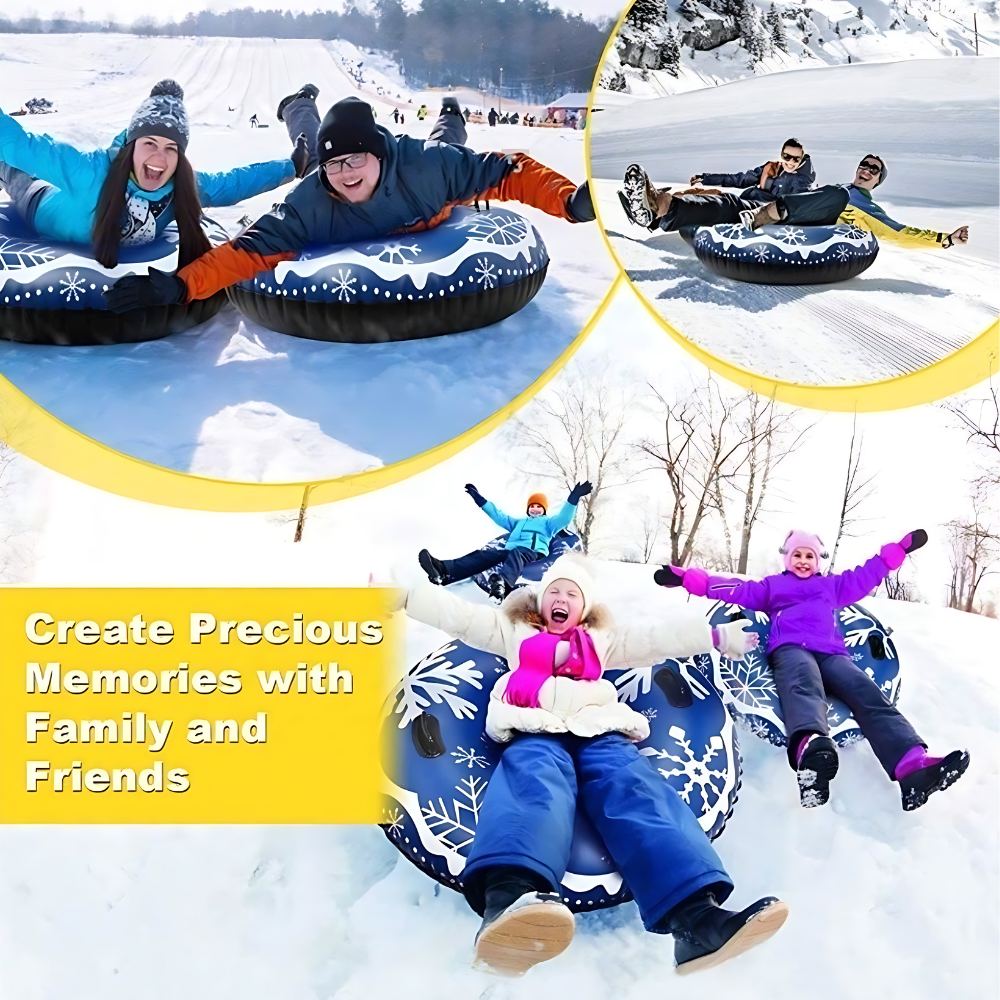 Christmas Snow Tube Inflatable Ski Ring For Outdoor