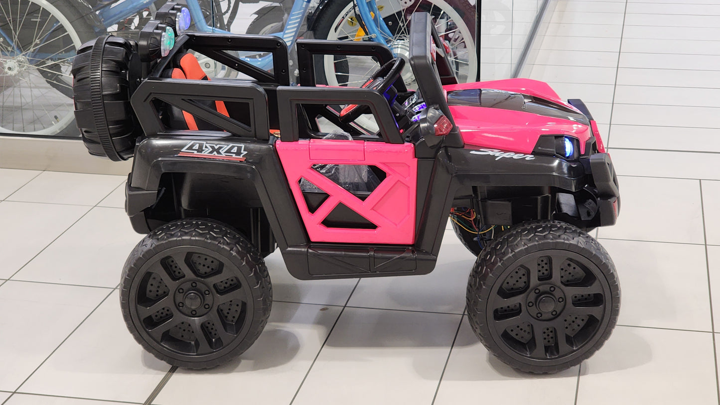 Kids AWD Jeep 98 | 12v | 4 Motors | Kids ride on Jeep| Remote control | Music | EVA tires