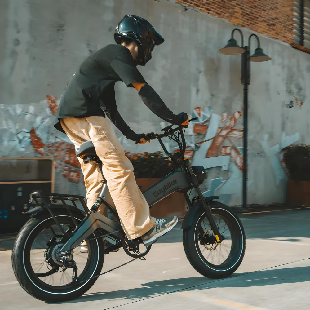 K6 Pro (K6F) Long Range upto 150KM Fat Tire E-bike 1500W(peak) 48v 25Ah