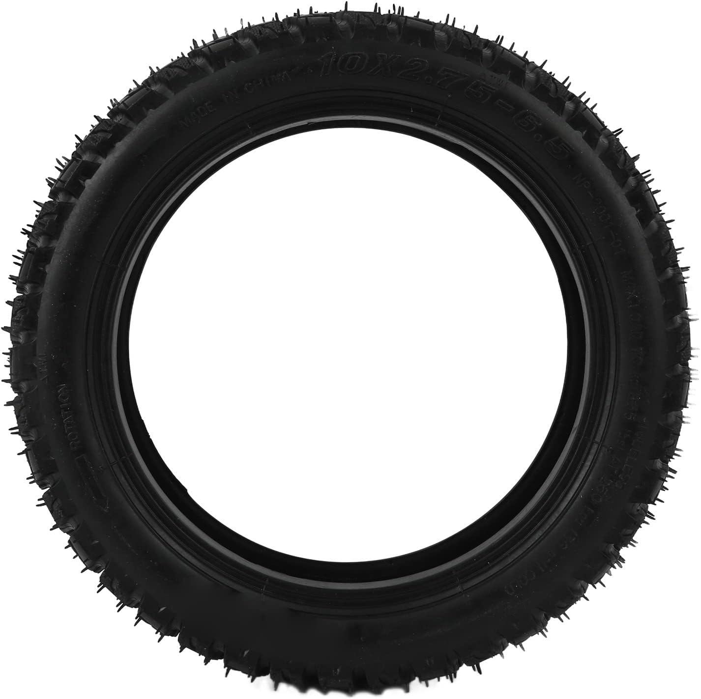 10X2.75-6.5 Tubeless Tire ,Electric Scooter Tire Outer Tire 10 Inch Off Road Tubeless Tyre Replacement for iENYRID Es1, Scorpion ,Speedway 5 Dualtron 3 Electric Scooter