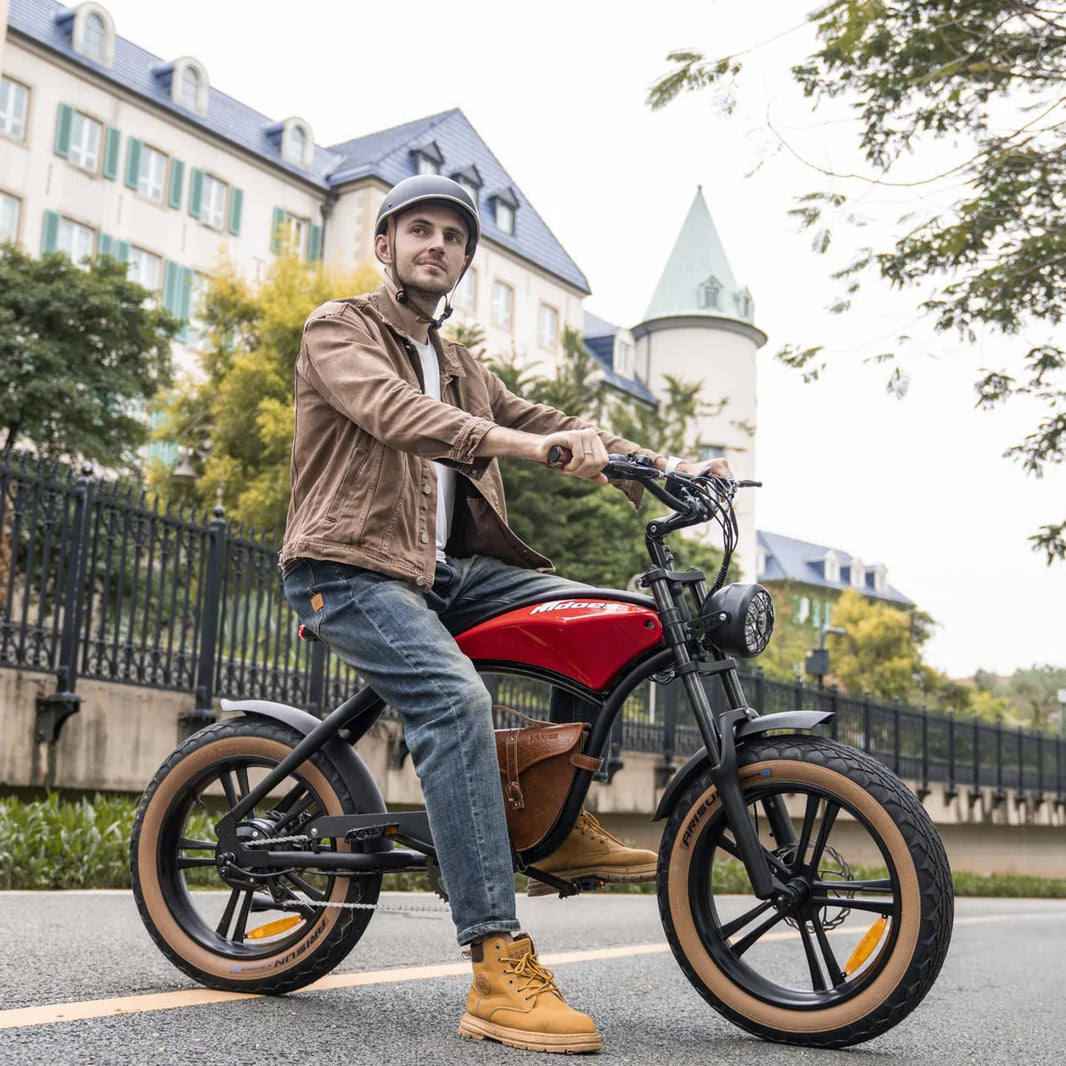 Hidoes B10 Electric Bike | 1000W | Fat tire | Cow Boy Style Seat |48km/hr| UL certified