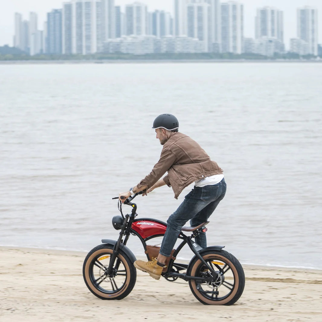 Hidoes B10 Electric Bike | 1000W | Fat tire | Cow Boy Style Seat |48km/hr| UL certified