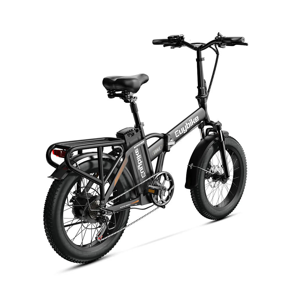 Euy F6 Long Range up to 100Km |48v 20AH battery |100W 50Km/Hr | Fat Tire | folable Electric Bike