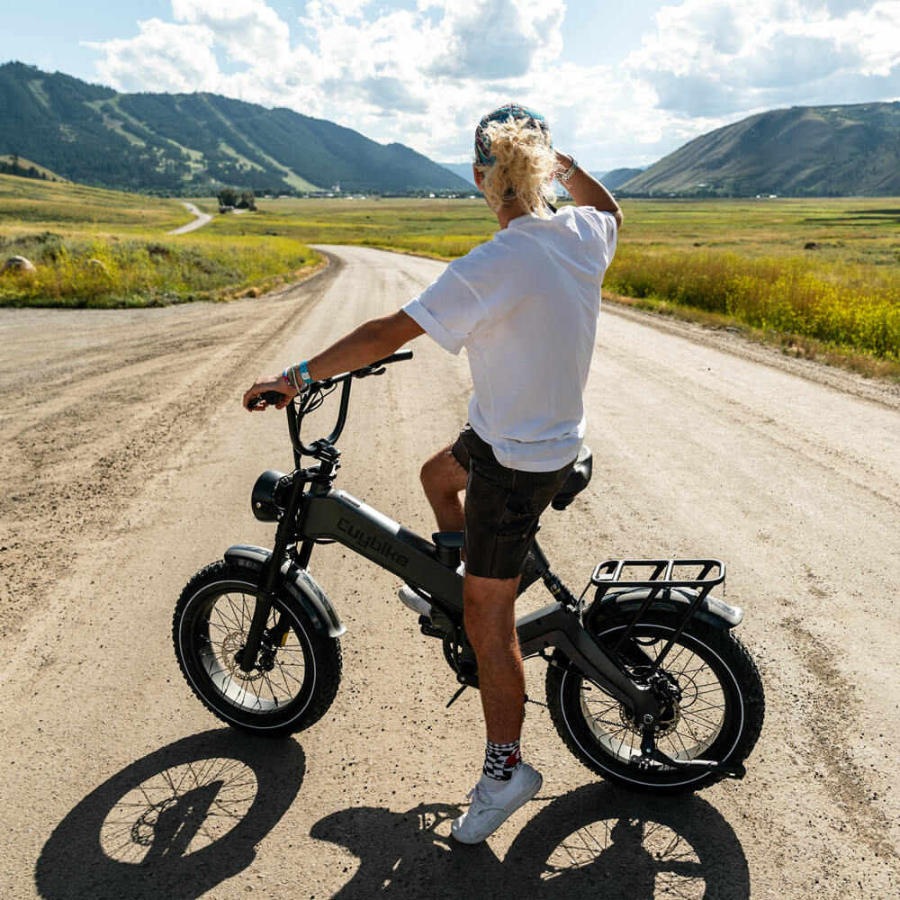 K6 Pro (K6F) Long Range upto 150KM Fat Tire E-bike 1500W(peak) 48v 25Ah