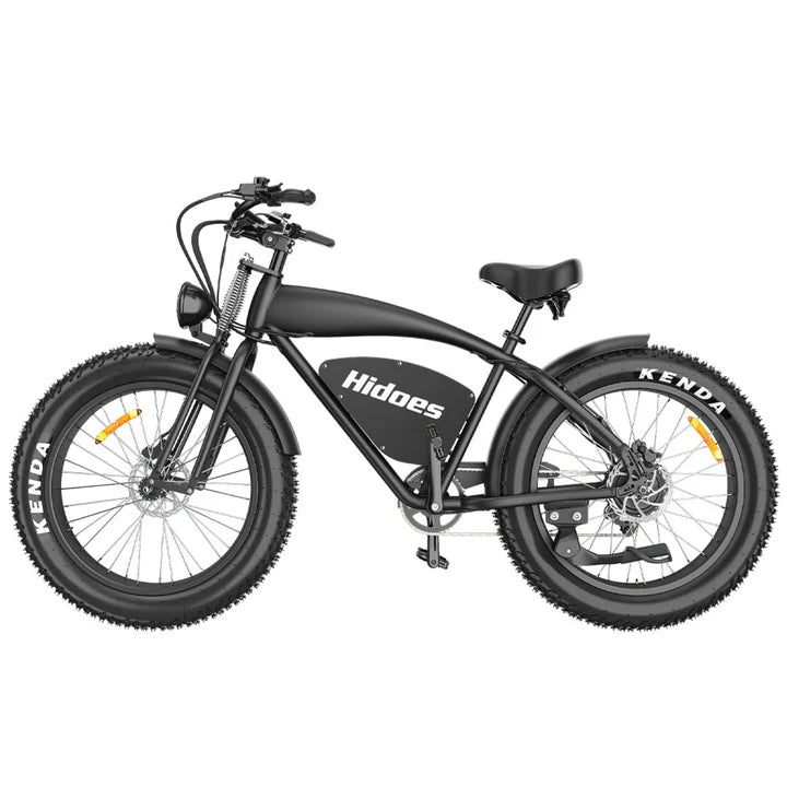 Hidoes® B3 1200W Electric Bike | Retro Style | 26" Fat tire | 55km/H