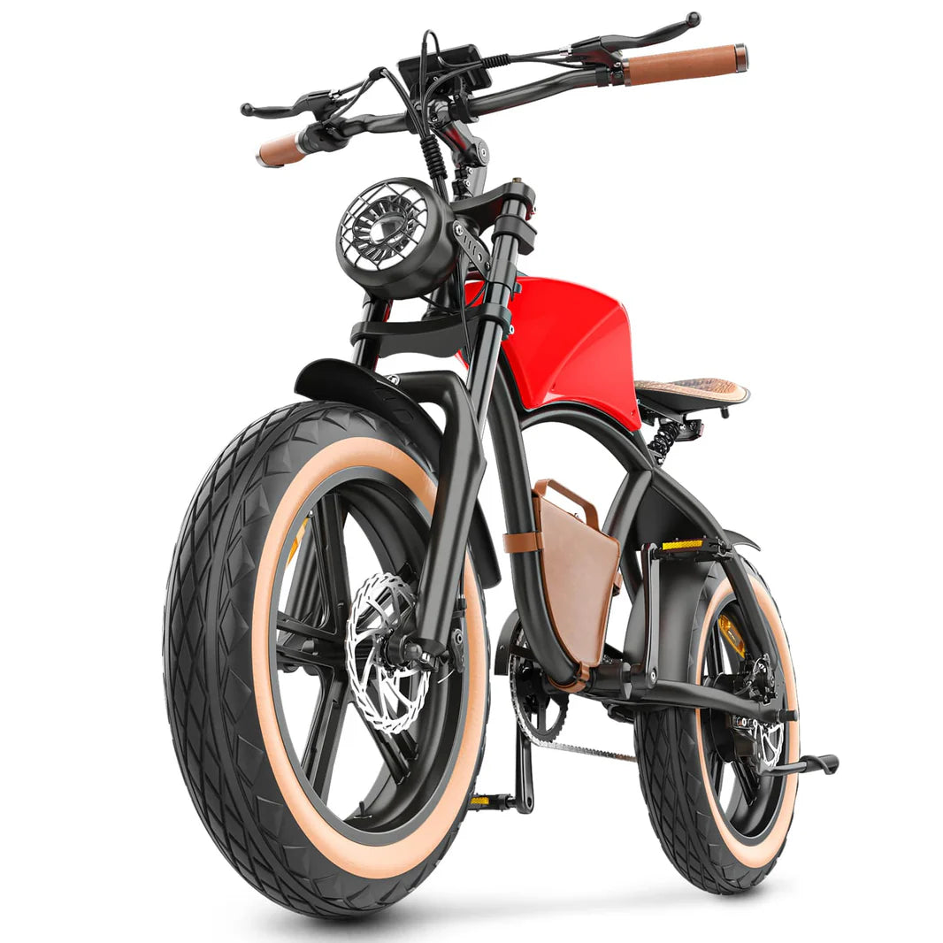 Hidoes B10 Electric Bike | 1000W | Fat tire | Cow Boy Style Seat |48km/hr| UL certified