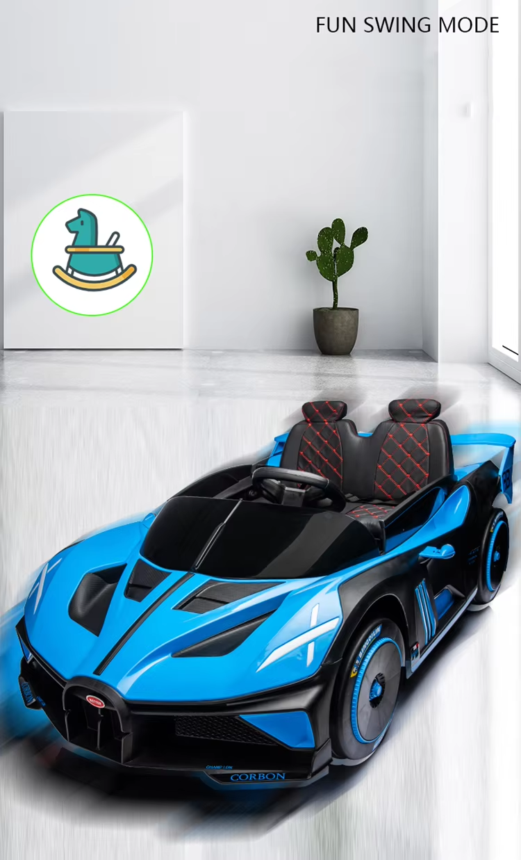 Kids Ride on Sports Car | 2 Seater | 24V | Music | Remote | EVA tires