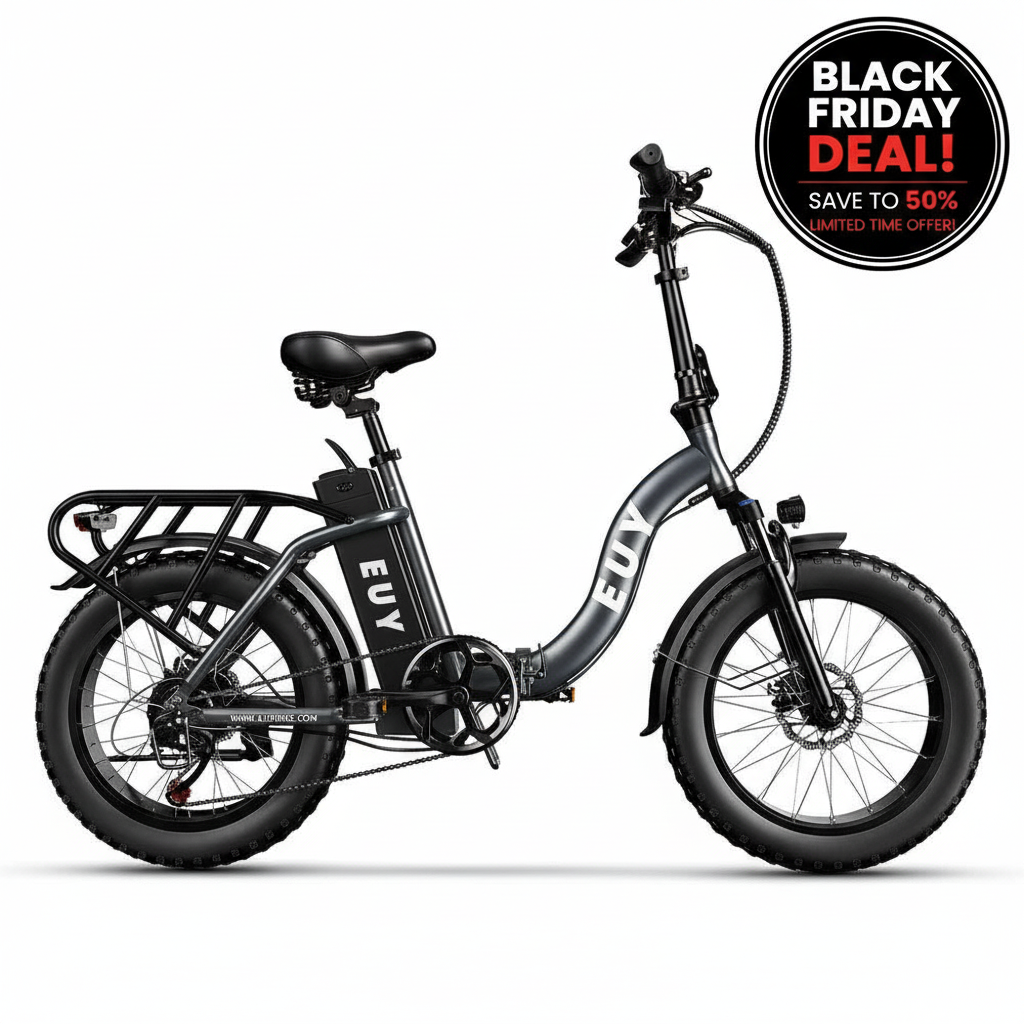 F7 Foldable Step-Thu Ebike | 750-1000W Motor | 48V, 15Ah Battery