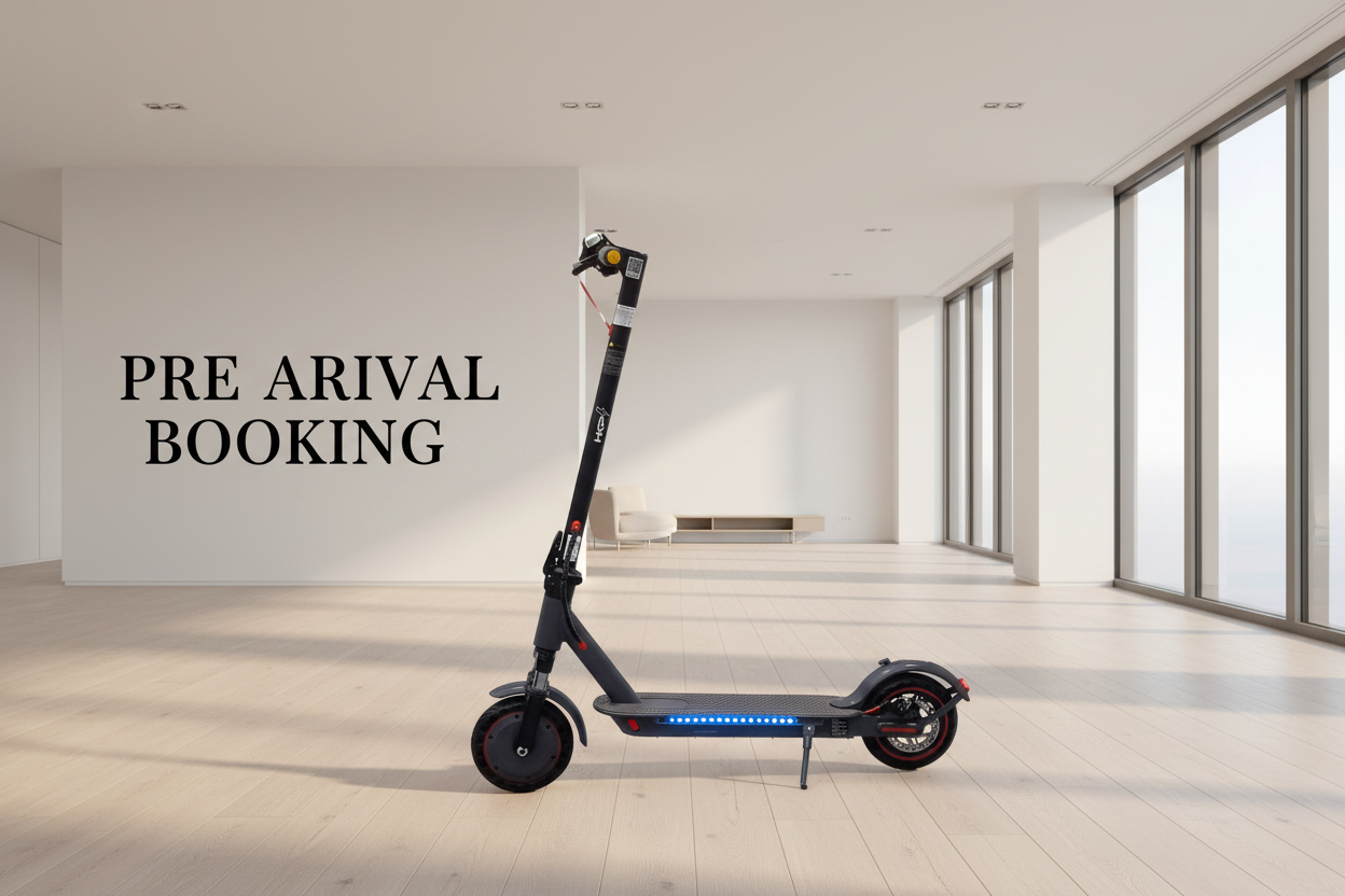 HK7Pro Foldable electric scooter with App suspension LED lights