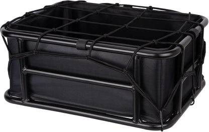 Universal Rear Basket for bikes | Heavy duty | 100lbs Capacity | With Net