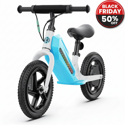 AOKDA K8 21.6V/5.2Ah 180W Kids Electric Balance Bike with BT Speakers