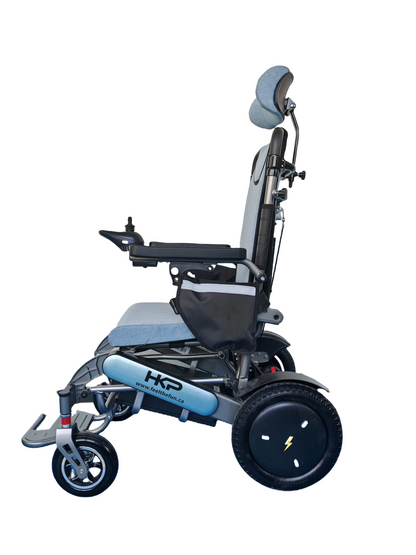 HK Aluminum Pro Electric powered Wheelchair dual battery