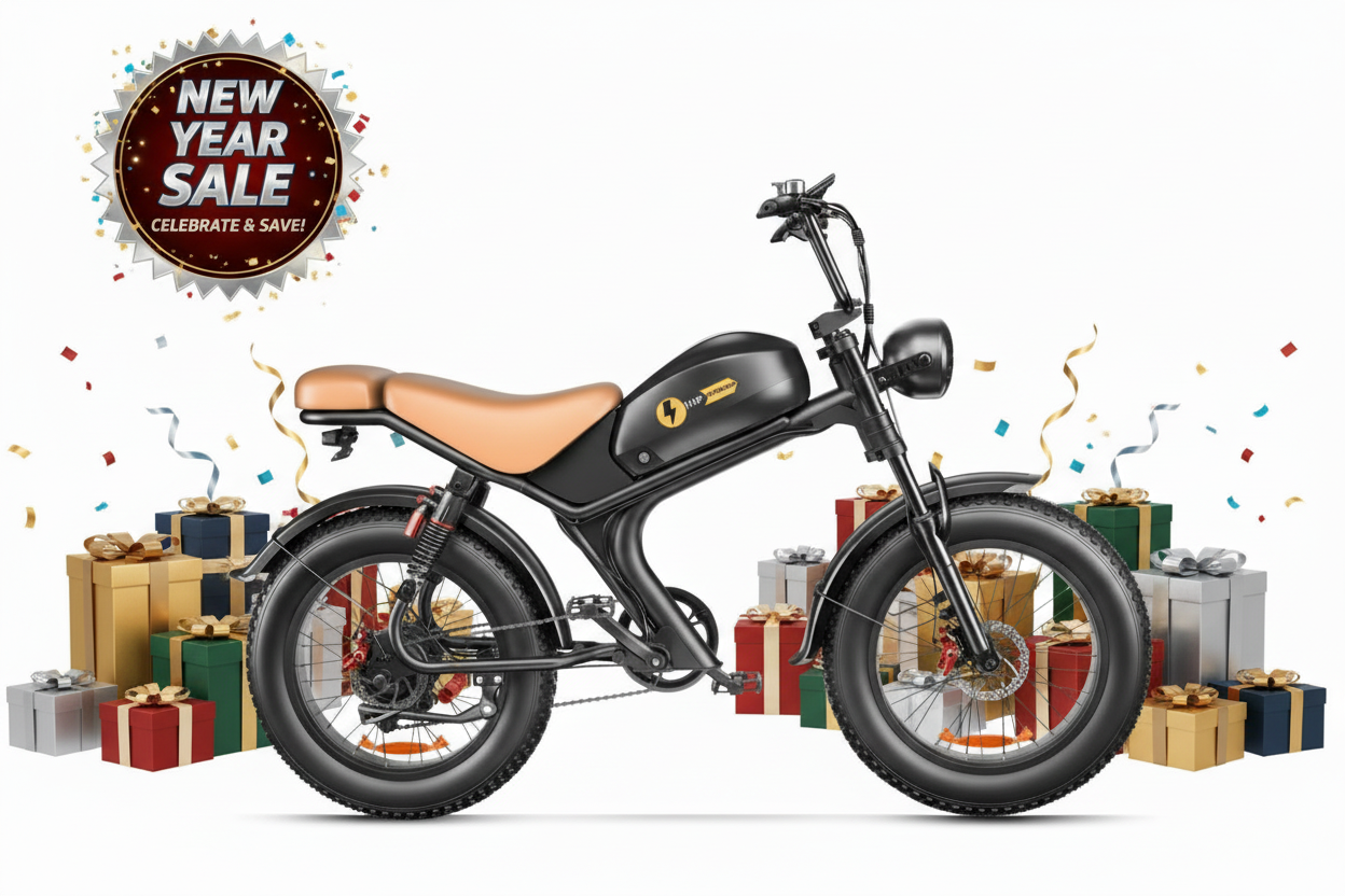 C93 electric bike side view