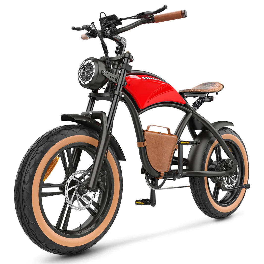 Hidoes B10 Electric Bike | 1000W | Fat tire | Cow Boy Style Seat |48km/hr| UL certified