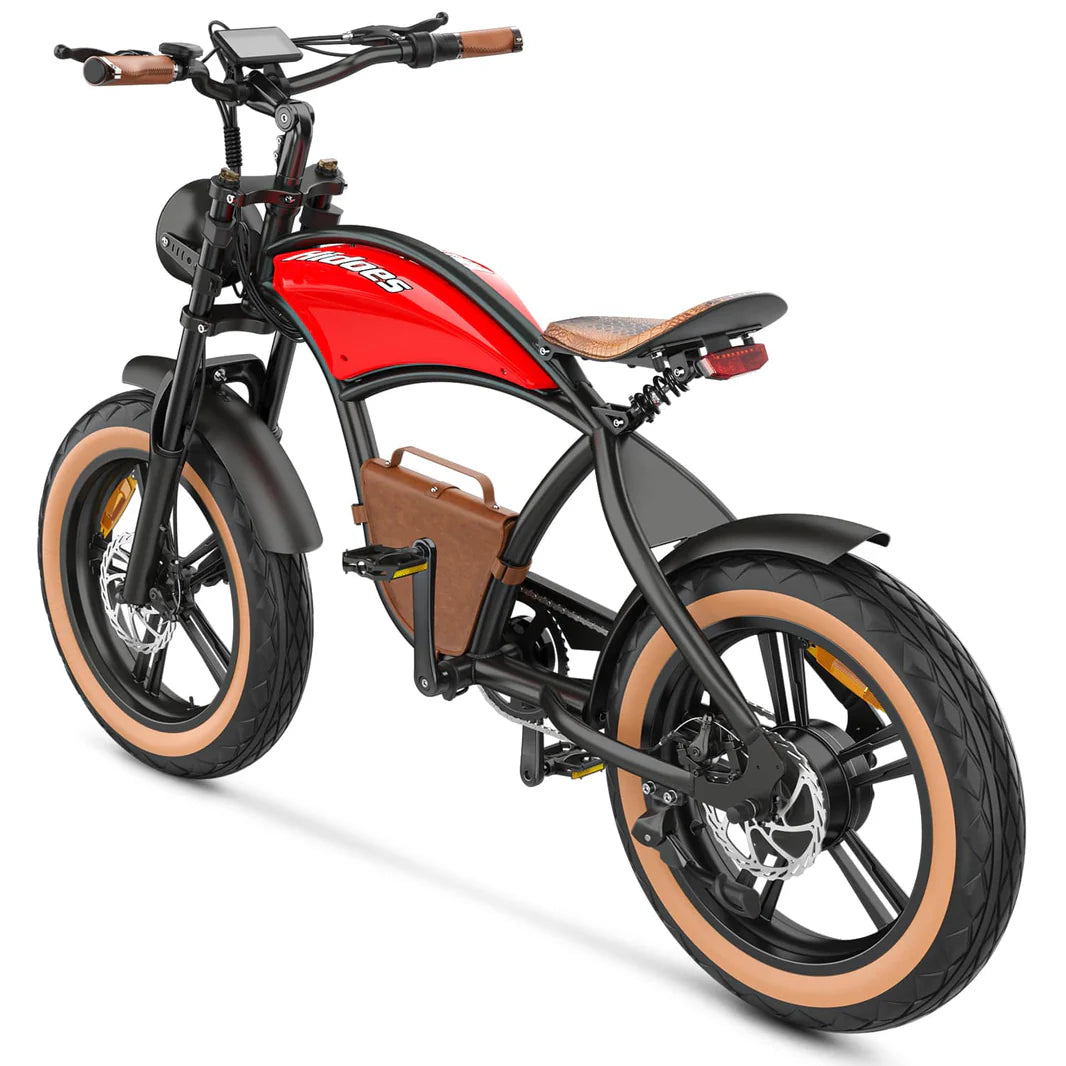 Hidoes B10 Electric Bike | 1000W | Fat tire | Cow Boy Style Seat |48km/hr| UL certified