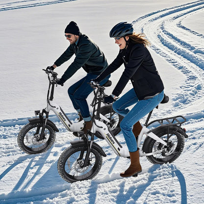 Hidoes BF1 Step Through Folding Electric Bike | 750W | 40km/hr | Fat tire