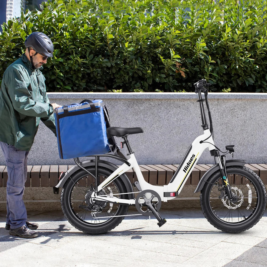 Hidoes BF1 Step Through Folding Electric Bike | 750W | 40km/hr | Fat tire