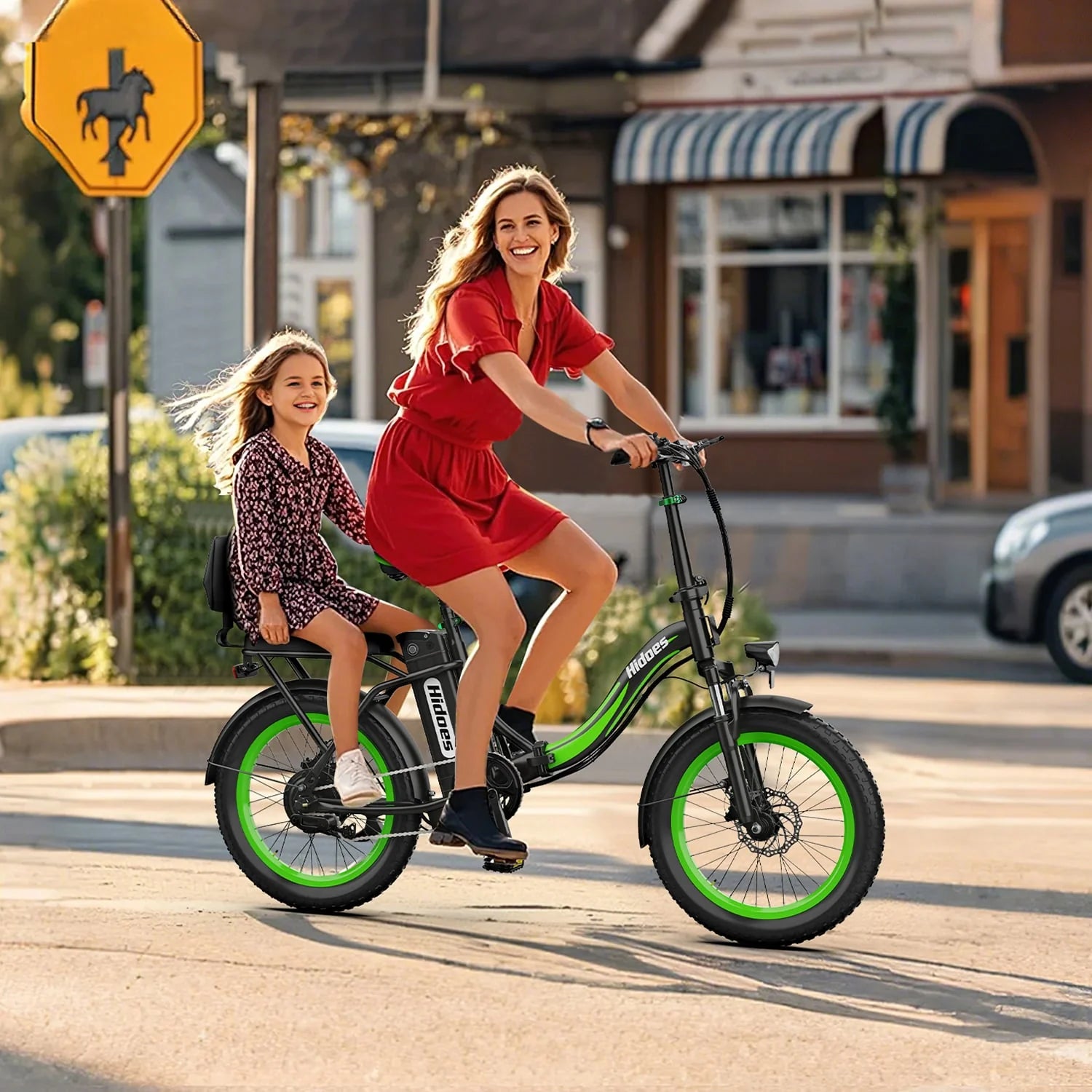 Hidoes C1 Folding Electric Bike with kids seat | 750W | 40Km/hr