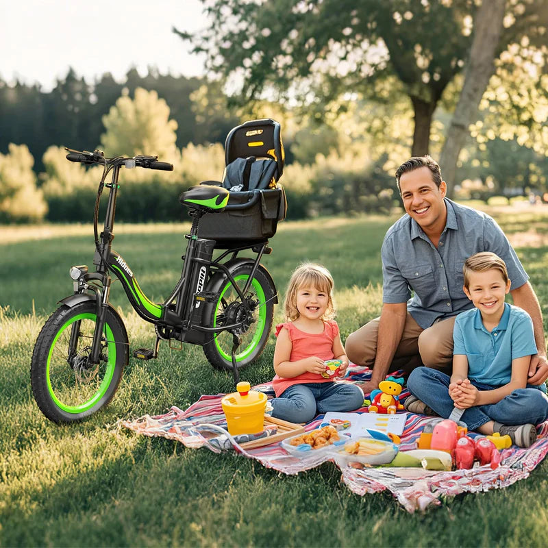 Hidoes C1 Folding Electric Bike with kids seat | 750W | 40Km/hr