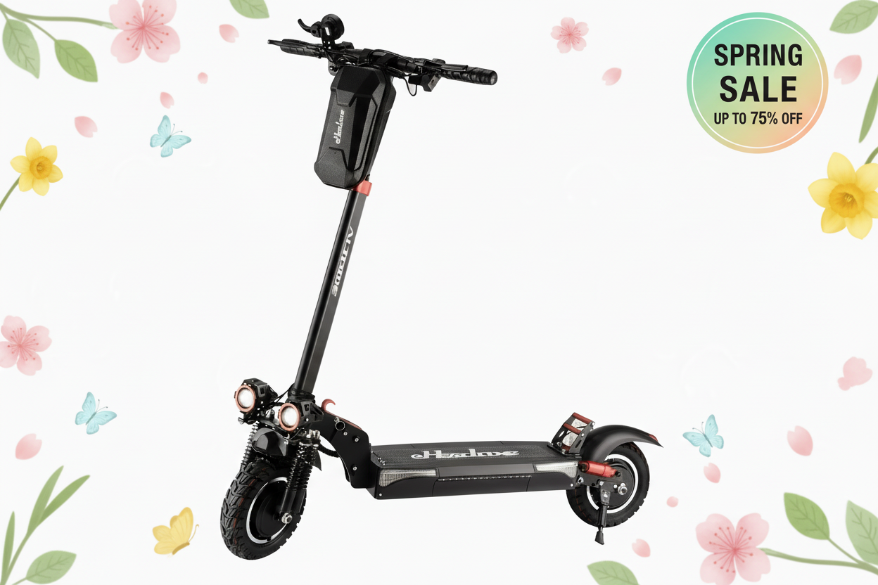 Dual motor fast powerful escooter 2400W