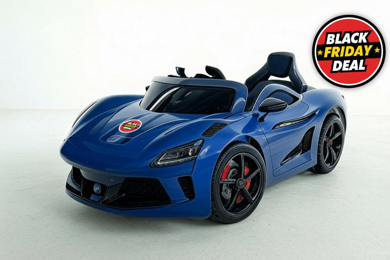 12V Premium Kids ride on Sports car | EVA tires, Parental Remote | Bluetooth speakers | Music