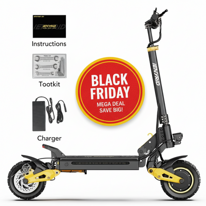 iENYRID ES1 Dual Motor Electric Scooter 2400W 60Km/Hr | Off road escooter