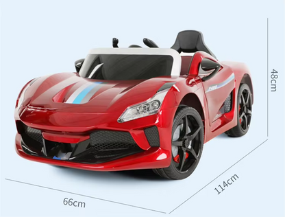12V Premium Kids ride on Sports car | EVA tires, Parental Remote | Bluetooth speakers | Music